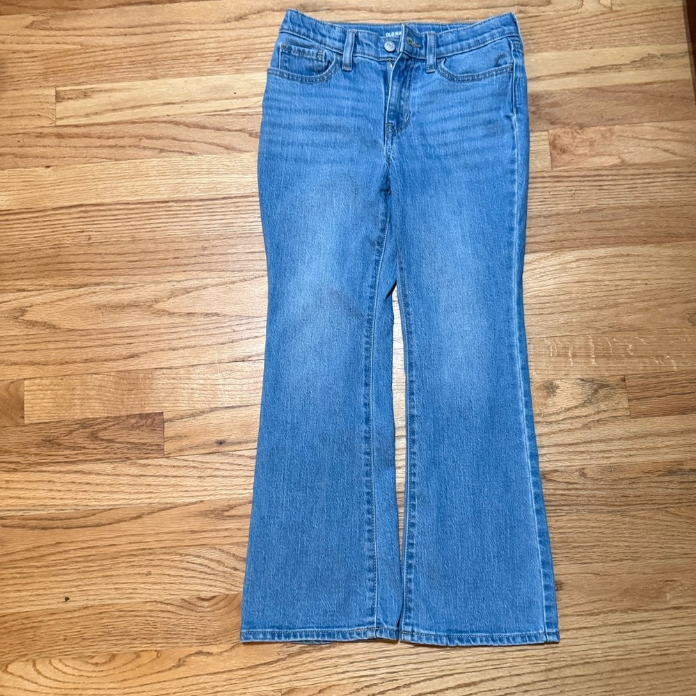 Old Navy High-Rise Light Blue Flare Jeans for juniors- Size 10